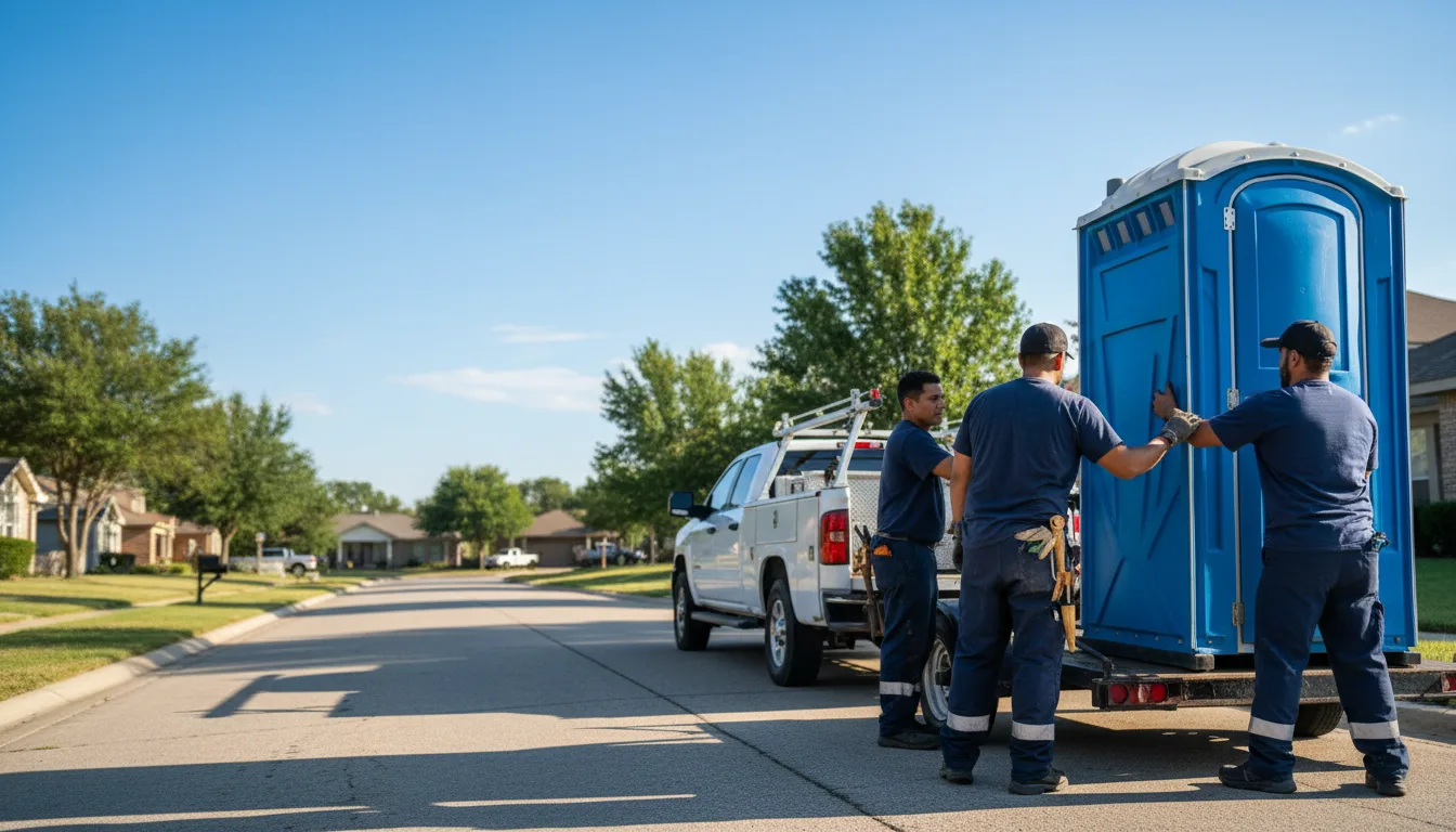 Portable Toilet Rental in Brookesmith, TX near me